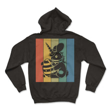 Load image into Gallery viewer, Rabbit Unicorn Easter Egg Cute Chasse T-Shirt - Hoodie - Black