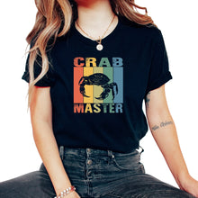 Load image into Gallery viewer, Crab Master Chasse T-Shirt - Unisex T-Shirt - Black
