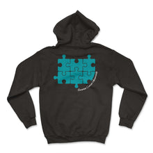 Load image into Gallery viewer, Cancer Awareness Shirt, Teal Ribbon Ovarian Cancer Awareness Tee,