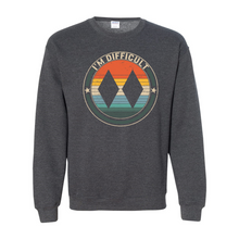 Load image into Gallery viewer, Difficult Skiing Crewneck Sweatshirt