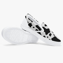 Load image into Gallery viewer, Cow Print Slip-On Shoes