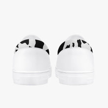 Load image into Gallery viewer, Cow Print Kids' Slip-On Shoes - White