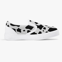 Load image into Gallery viewer, Kids' Cow Print Slip-On Shoes