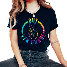 Load image into Gallery viewer, Summer Shirt, Out 4th Grade Tee, Last day Of School, End Of School - Unisex T-Shirt - Black
