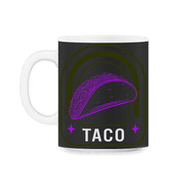 Load image into Gallery viewer, Taco And Taquito Shirt, Expecting Dad Tee Gift, Taco And Taquito Food - 11oz Mug - Black on White