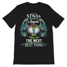 Load image into Gallery viewer, STNA Shirt, Nurse Shirts For Women, STNAs May Not Be Angels, But They