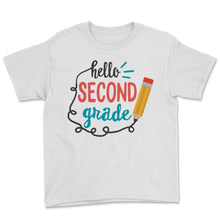Load image into Gallery viewer, Hello Second Grade Student Teacher Colorful Back To School Pencil