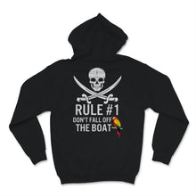 Load image into Gallery viewer, Gasparilla Pirate Festival Rule #1 Don't Fall Off The Boat Shirt Gift