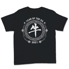 Load image into Gallery viewer, Year Of The Ox 2021 Happy Chinese New Year Shirt Vintage Zodiac Gifts