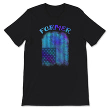 Load image into Gallery viewer, USA Flag Farmer Shirt, Proud American Farmer T-shirt, American