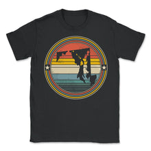 Load image into Gallery viewer, Maryland Hawaii Roots Hawaiian Map Vintage T-Shirt - Unisex T-Shirt - Black