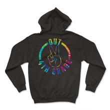 Load image into Gallery viewer, Summer Shirt, Out 4th Grade Tee, Last day Of School, End Of School - Hoodie - Black
