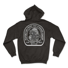 Load image into Gallery viewer, Proof Stabbing Someone Acupuncture Funny Voodoo Doll Shirt, Needle - Hoodie - Black