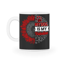 Load image into Gallery viewer, My Dog Is My Valentine Shirt, Dog Paw Print Gift, Valentines Day Tee,