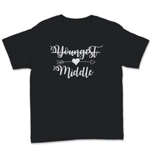 Load image into Gallery viewer, Pregnancy Announcement Matching Shirts for 3rd Sibling Oldest