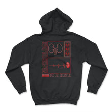 Load image into Gallery viewer, Dialysis Nurse Shirt, Nephrology Nurse Kidney Heartbeat, Renal Nurse - Hoodie - Black