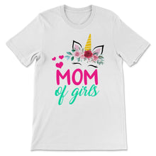 Load image into Gallery viewer, Mom of Girls Unicorn Mother's Day Love Heart Cute Daughter Kids