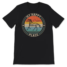 Load image into Gallery viewer, My Happy Place, Horse Lover Gifts, Horseback Riding Shirt, Equestrian