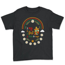 Load image into Gallery viewer, Cinco De Mayo Shirt, 2022 My First Cinco De Mayo Cute Bird Down To - Youth Tee - Black
