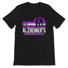 Load image into Gallery viewer, Alzheimer's Awareness Shirt, End Alzheimer's Elephant, Dementia