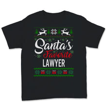 Load image into Gallery viewer, Santas Favorite Lawyer Christmas Ugly Sweater
