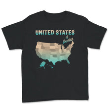 Load image into Gallery viewer, United States Of America Shirt, United States Of America Map,