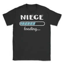 Load image into Gallery viewer, Niece Loading T Shirt - Unisex T-Shirt - Black
