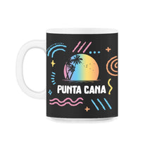 Load image into Gallery viewer, Punta Cana Florida Vacation Family - 11oz Mug - Black on White