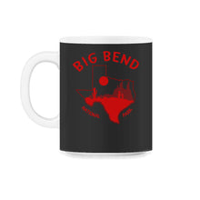 Load image into Gallery viewer, Big Bend National Park Shirt, Chisos Mountain Tee, US Texas Vintage - 11oz Mug - Black on White