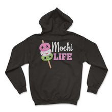 Load image into Gallery viewer, Cute kawaii Mochi t shirt Ice Cream Japanese Food Rice Cake - Hoodie - Black
