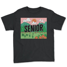 Load image into Gallery viewer, Graduation Shirt, Senior Class Of 2023 Gift End Of Class Senior Retro - Youth Tee - Black