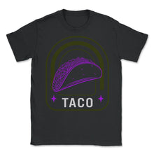 Load image into Gallery viewer, Taco And Taquito Shirt, Expecting Dad Tee Gift, Taco And Taquito Food - Unisex T-Shirt - Black