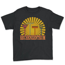 Load image into Gallery viewer, Rechenzentrum Shirt, Handrechen Gartengeräte Lustiges - Youth Tee - Black