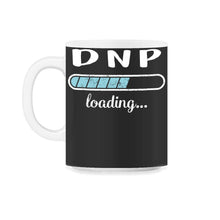 Load image into Gallery viewer, DNP Loading T Shirt - 11oz Mug - Black on White