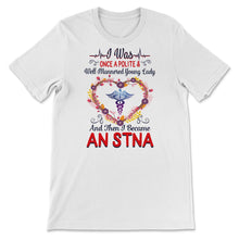 Load image into Gallery viewer, STNA Shirts for Women, Nurses Week, Nursing School Tee, I Became An