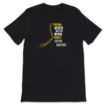 Load image into Gallery viewer, Sarcoma Messed With The Wrong Family Shirt, Sarcoma Bone Cancer