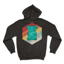 Load image into Gallery viewer, Jelly Gummies T-shirt Soft Sugar Candy Fruity Juicy Kids Gummy candy - Hoodie - Black