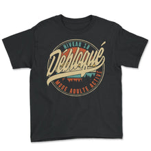 Load image into Gallery viewer, Niveau 18 Débloqué Mode Adulte Activé Humour T Shirt copy - Youth Tee - Black