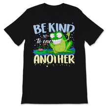 Load image into Gallery viewer, Be Kind To One Another Waving Frog Nice Happy Positivity School