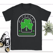 Load image into Gallery viewer, St. Patricks Day Shirt, O'talian Tee, Italian Flag Italia Lucky Lover - Unisex T-Shirt - Black