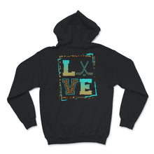 Load image into Gallery viewer, Love Ice Hockey, Girls Hockey Gifts, Womens Ice Hockey Shirt, I Love