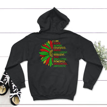 Load image into Gallery viewer, I Am Black Melanin Woman, Black Women Birthday Gifts, Birthday Girl - Hoodie - Black