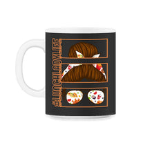 Load image into Gallery viewer, Lunch Lady Shirt, Lunch Lady Life Tee, Cafeteria Worker Gift, - 11oz Mug - Black on White