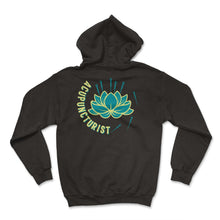 Load image into Gallery viewer, Acupuncture Floral Retro Shirt, Needle Therapist Gift, TCM - Hoodie - Black