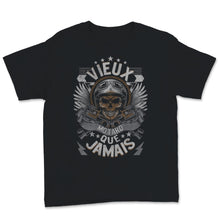 Load image into Gallery viewer, Grandpère Tshirt Vieux Motard Que Jamais Cadeau Pour Hommes Marie