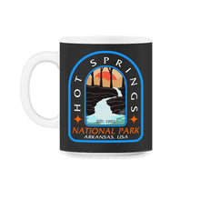 Load image into Gallery viewer, Hot Spring National Park Shirt, Arkansas USA EST 1932 Tee, Restful - 11oz Mug - Black on White