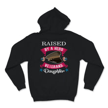 Load image into Gallery viewer, Veteran's Day Raised By A Hero Veterans Daughter Peaked Cap Gift For