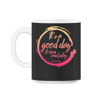 Load image into Gallery viewer, Physical Education Teacher Shirt, Good Day To Run And Play P.E. Life - 11oz Mug - Black on White