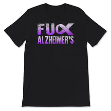 Load image into Gallery viewer, Dementia Awareness Shirt, Fuck Alzheimer's, Alzheimer's Warrior