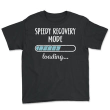 Load image into Gallery viewer, Speedy Recovery Mode Loading T Shirt - Youth Tee - Black